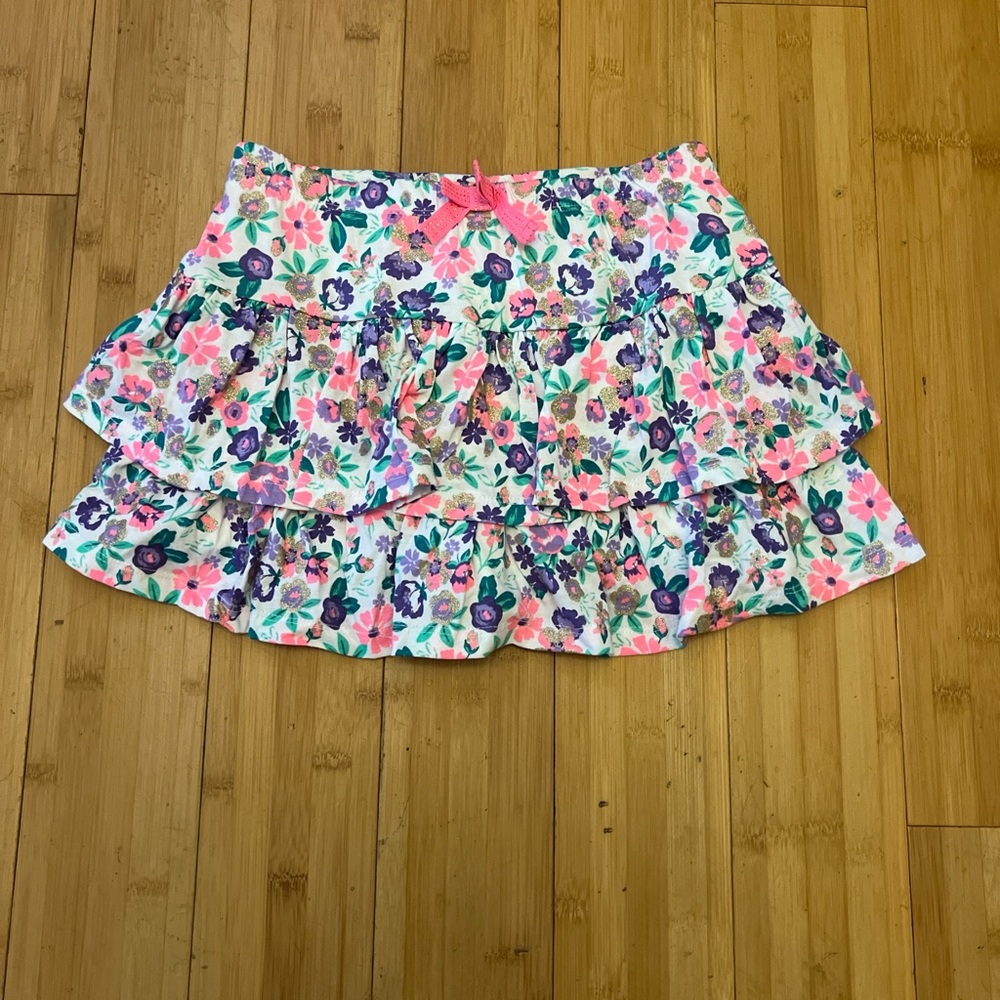 Cynthia Rowley Cream Bubble Skort Mini Ruffled